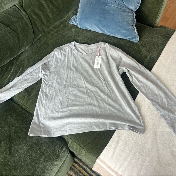 Vineyard Vines Heather Gray Long Sleeve Shirt - Picture 1 of 4